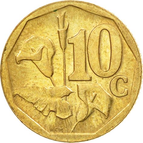 Ten Cents 2002 Coin From South Africa Online Coin Club