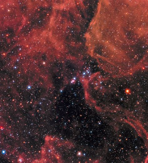 Timelapse Shows The Glowing Wreckage From Supernova 1987a Expanding