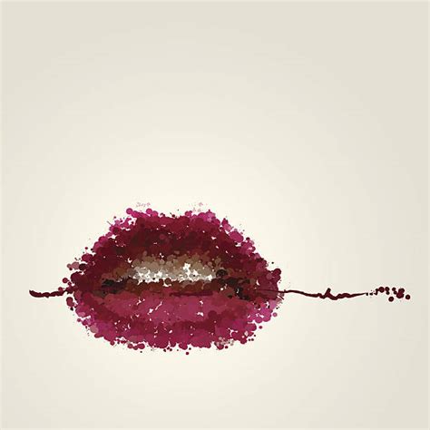 Best Dripping Lips Illustrations Royalty Free Vector Graphics And Clip
