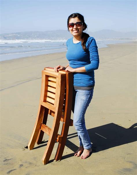 Alternatively, why not make them a permanent addition to your dining table? two+piece+wooden+chairs | Portable Folding Beach Chair ...