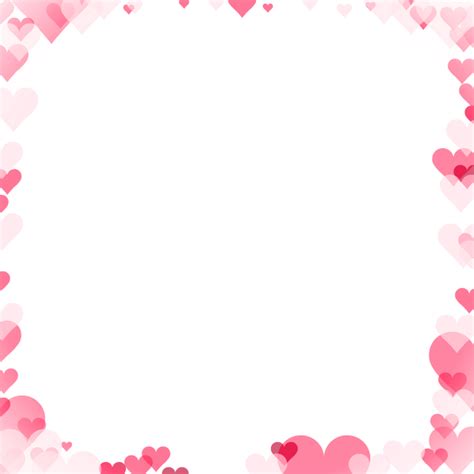 Love Heart Frames Png Images