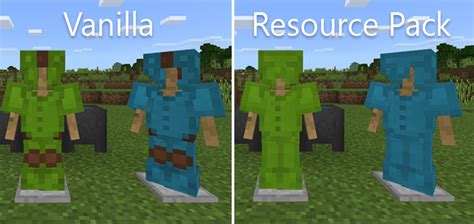 Better Leather Armor Resource Pack Minecraft Pe Texture Packs