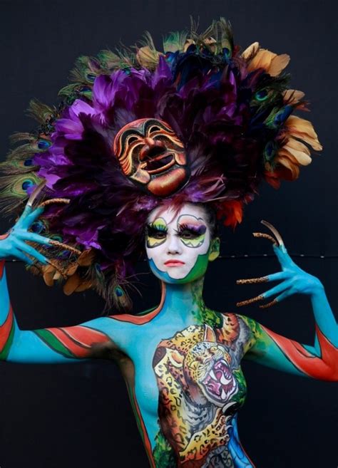Incredible And Magnificent Body Painting Art