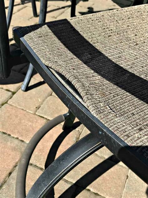 Can Sling Chairs Be Repaired Chair Care Patio Furniture Repaircustom