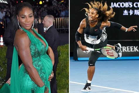 Pregnant Serena Williams Goes Into Labour And Clears An Entire
