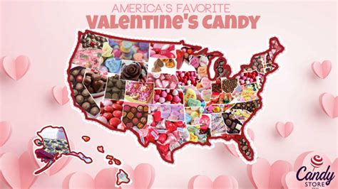 The Most Popular Valentines Day Candy In Each State Mental Floss