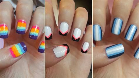 Simple Cool Nail Art Designs 14 Easy Nail Art Designs You Can
