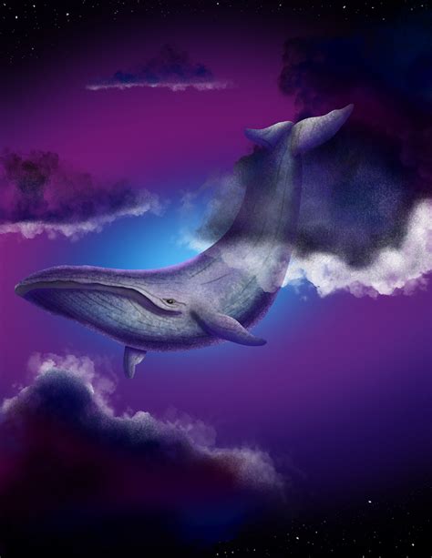 Flying Whale On Behance