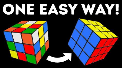 How To Solve A 3x3 Rubiks Cube In No Time The Easiest Tutorial