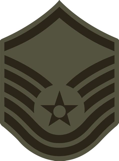 American Us Air Force Insignia Senior Master Sergeant Rank Stripes