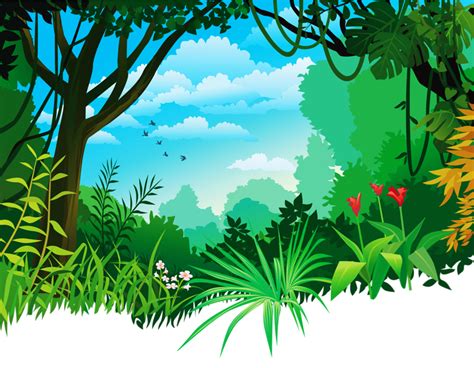 Clipart Forest Jungle Clipart Forest Jungle Transparent Free For