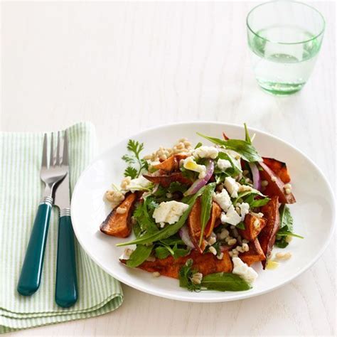 Roasted Sweet Potato Salad With Barley And Arugulacountryliving Low
