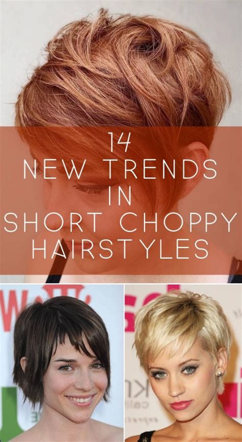 14 New Trends In Short Choppy Hairstyles