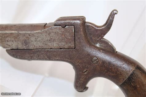 Antique Allen And Wheelock 32 Single Shot Pistol