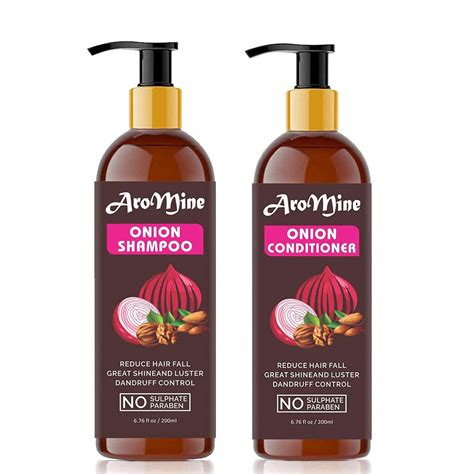 Glamorous Hub Aromine Red Onion Hair Oil Shampoo200ml