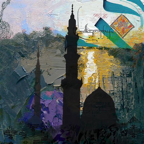 Masjid Nabvi Painting By Corporate Art Task Force Fine Art America