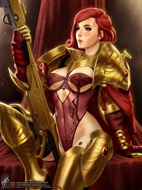 Female Custodes Warhammer 40000 In 2021 Warhammer Warhammer Art Marines Girl