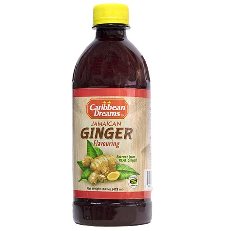 Caribbean Dreams Ginger Flavoring 16oz First World Imports