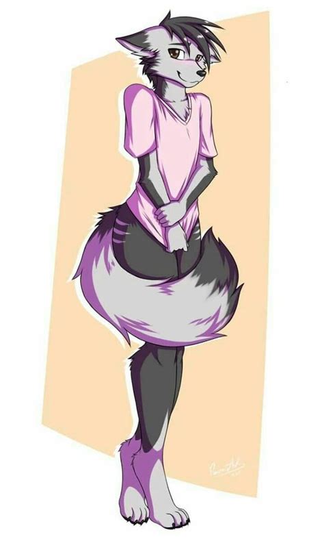 Pin by Mercury Wolfé on Furry Anthro furry Furry drawing Anime furry