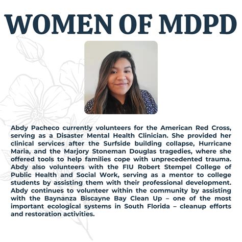 Miami-Dade Police on Twitter: "#WomenOfMDPD: Meet Abdy Pacheco of our
