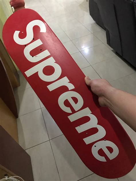 Supreme Supreme Logo Skateboard Deck | Grailed
