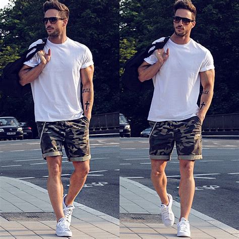 Tshirt And Shorts Combo Looks For Men