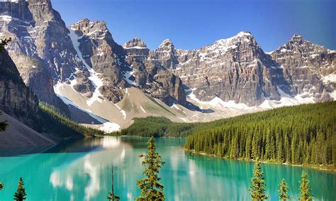 Lago Moraine Descubre La Salvaje Canadá El Viajero Feliz