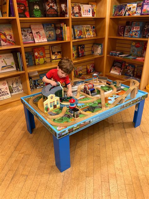 Barnes And Noble Vb Train Table Toddlin Around Tidewater