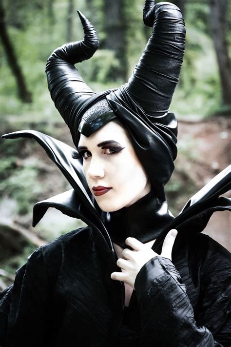 Maleficent Inspired Horn Headdress And Robes