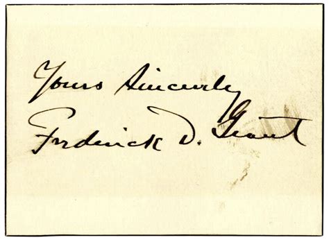 Frederick dent grant bio/wiki, net worth, married 2018. Lot Detail - Signature of General Frederick Dent Grant ...