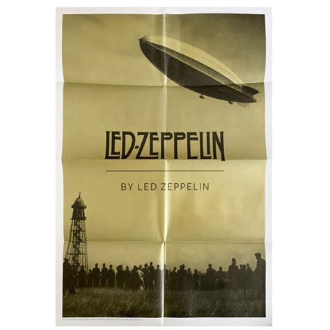 50th Anniversary Led Zeppelin By Led Zeppelin Poster 2018 Zepfan
