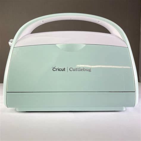 Cricut Cuttlebug Mint White Die Cutting Manual Embossing Machine Ebay