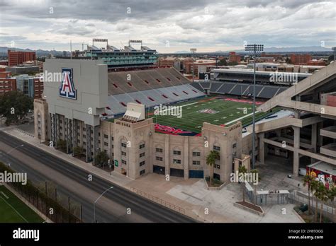 The University Of Arizona Stadium In Tucson Arizona Stock Photo Alamy