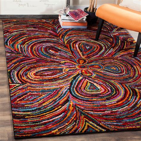 Abstract Multi Color Area Rugs Modern Rugs And Decor