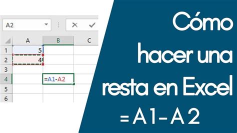 S Ntesis De Art Culos Como Hacer Resta En Excel Actualizado