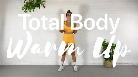Quick Total Body Warm Up Youtube