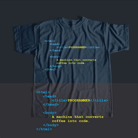 Personable Bold Software Developer T Shirt Design For Coder By Blood