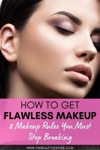 How To Achieve A Flawless Face With Makeup Makeupview Co