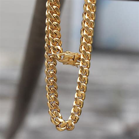 Gold filled jewelry is an economical alternative to solid gold. China Gold Filled Mens Gold Cuban Link Chain Suppliers and Manufacturers - Customized Gold ...