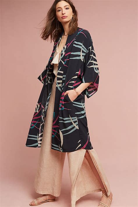 Kira Long Kimono Jacket Anthropologie
