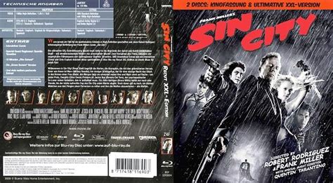 Sin City Xxl Edition Recut Blu Ray Cover German German Dvd Covers