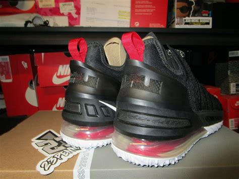 Pre Owned Nike Sale Lebron 18 Black White University Red Cq9283 001