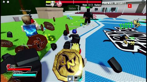 Taking Down Hackers With The Spy Ninjas In Roblox Youtube