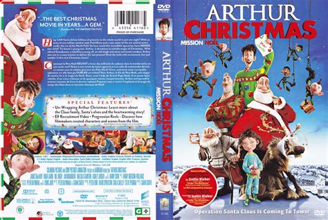 Arthur Christmas Dvd Cover Arthur Christmas Mini Books Dvd Covers