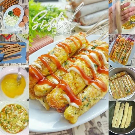 Telur omelette roll baking dish telur dadar cetakan kue steamer memasak cetakan dapur gadget microwave telur omelette roll maker. Resep Makanan Dari Sosis Telur - 1001 Kumpulan Resep ...