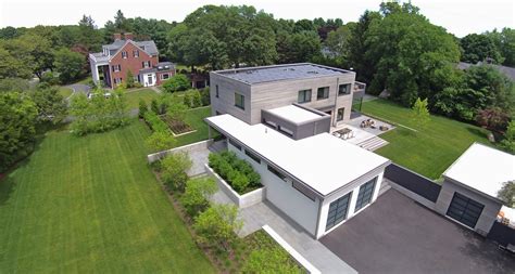 Lexington Residence A Green Modern Home — Zeroenergy Design Boston