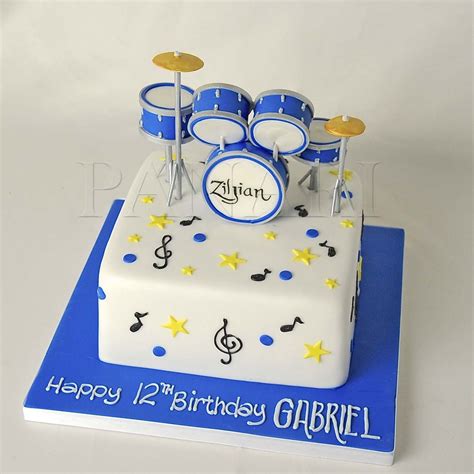 Drum Kit Cake Ideas Peter Brown Bruidstaart