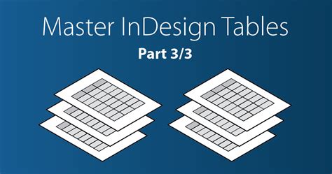 Indesign Table Styles Step By Step Tutorial Redokun