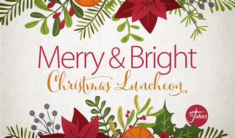 Merry And Bright Christmas Luncheon St Johns Lutheran Church Of Orange