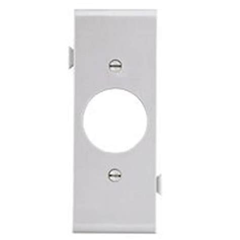 Cooper Wiring Stc7w Snap Tog Single Receptacle Center Plate White